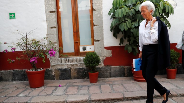 Λαγκάρντ: Επιβράδυνση της παγκόσμιας οικονομίας από τον εμπορικό πόλεμο
