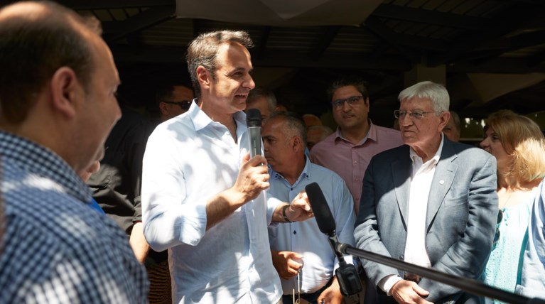 Νέο άνοιγμα Μητσοτάκη σε ψηφοφόρους των ΚΙΝΑΛ - Ποταμιού