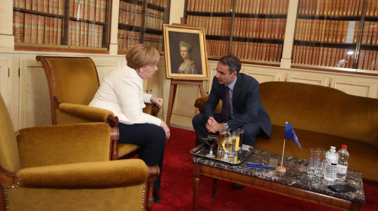 Με Μέρκελ, Αναστασιάδη και Βέμπερ συναντήθηκε ο Κ. Μητσοτάκης