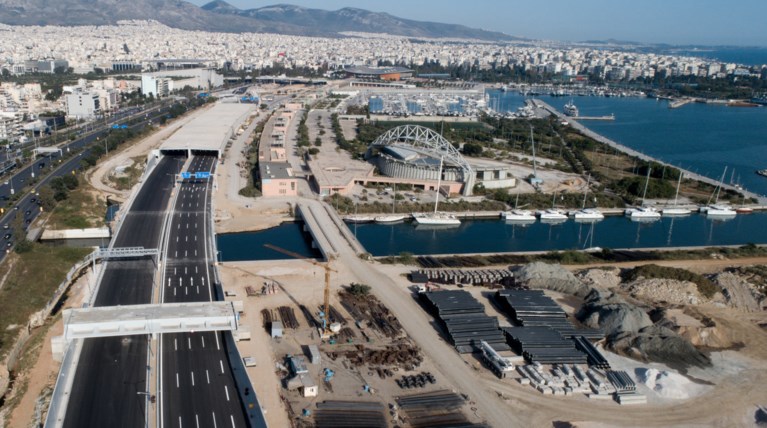 Παραδίδεται το δεύτερο τμήμα της νέας Λεωφ. Ποσειδώνος