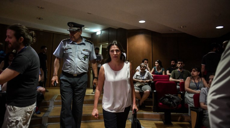 Για δεύτερη φορά στη δίκη της Χρυσής Αυγής η Μπέτυ Μπαζιάνα