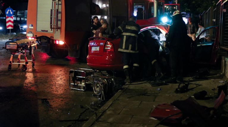 Τρεις τραυματίες σε τροχαίο στο Μαρούσι