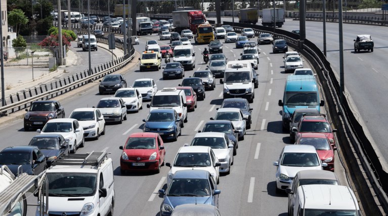 Μποτιλιάρισμα σε Κηφισίας, Αττική Οδό και στον Κηφισό