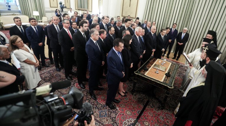 Ορκίστηκε η νέα κυβέρνηση του Κυριάκου Μητσοτάκη [φωτογραφίες]