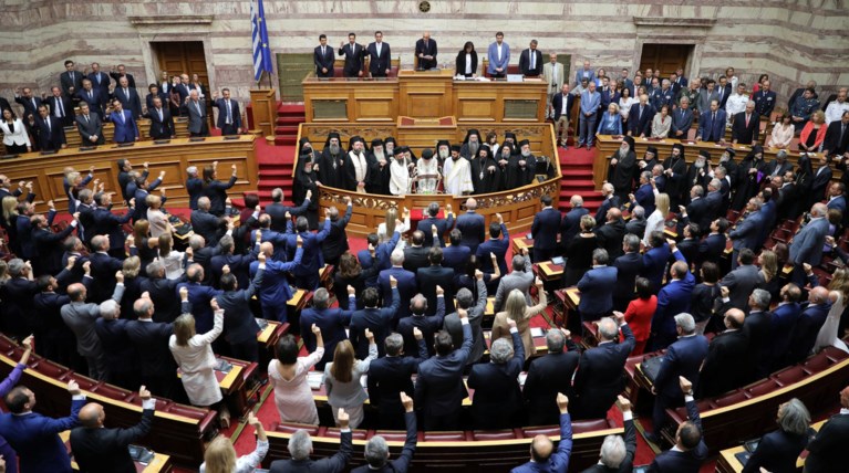 Ορκίστηκε η νέα Βουλή, οι παρουσίες και οι δηλώσεις [φωτογραφίες]