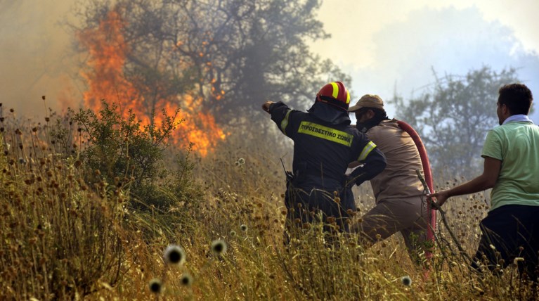 Yπό έλεγχο η φωτιά στο Μαρτίνο Φθιώτιδας