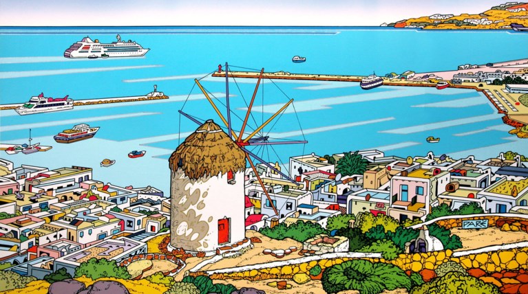 Ποπ-αρτ Κυκλάδες, όπως δεν τις ξαναείδατε ποτέ, στην Πάρο