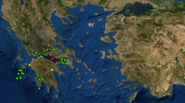 Σεισμική δόνηση 3,6 Ρίχτερ με επίκεντρο τον Κορινθιακό