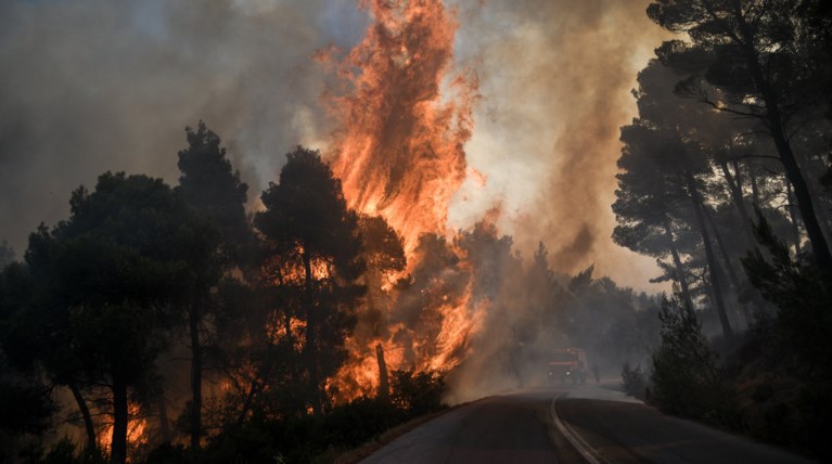 Σε ασφαλές σημείο στα Ψαχνά  οι 300 κάτοικοι από Μακρυμάλλη & Κοντοδεσπότι