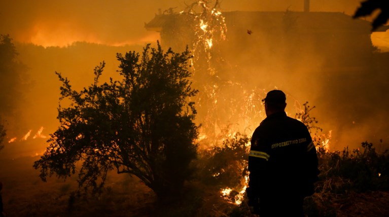 Φωτιά Εύβοια: Αντιπυρικές ζώνες για να περιοριστούν τα μέτωπα