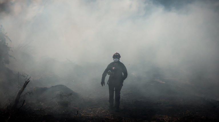 Εύβοια: Δεύτερη νύχτα μάχης με τις φλόγες-Επεσαν οι άνεμοι