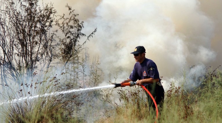 Χίος: Δύο συλλήψεις αλλοδαπών για εμπρησμό