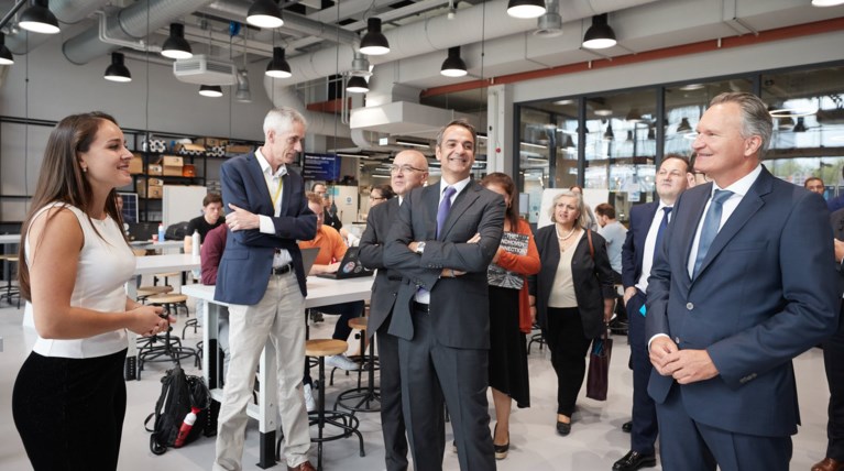 Στο Ίδρυμα Brainport στο Αϊντχόβεν ο Μητσοτάκης