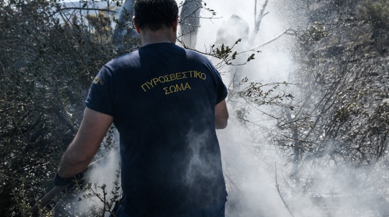 Φωτιά στην Ανδρίτσαινα: Νεκρός ένας άνδρας που βρισκόταν κοντά