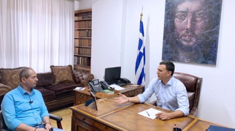 Συνάντηση Κικίλια με τον πατέρα της οκτάχρονης Αλεξίας