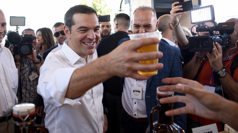 Η περιοδεία Τσίπρα στα περίπτερα της 84ης ΔΕΘ