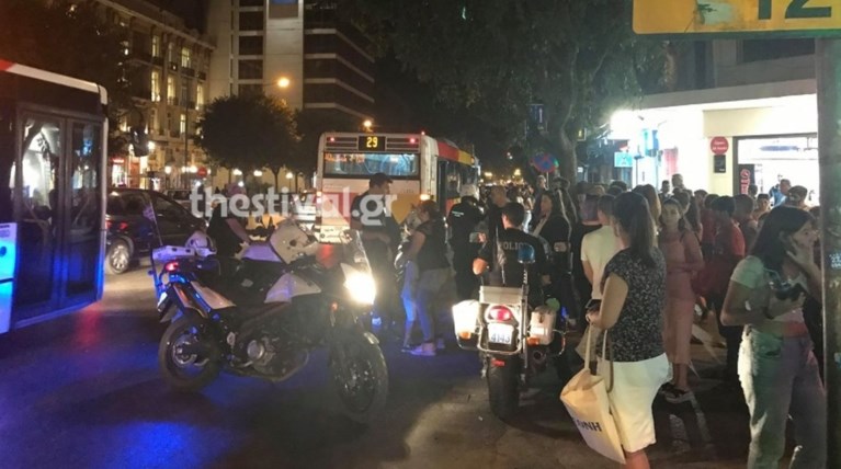Άγριο ξύλο μεταξύ αλλοδαπών σε λεωφορείο του ΟΑΣΘ (φωτό)