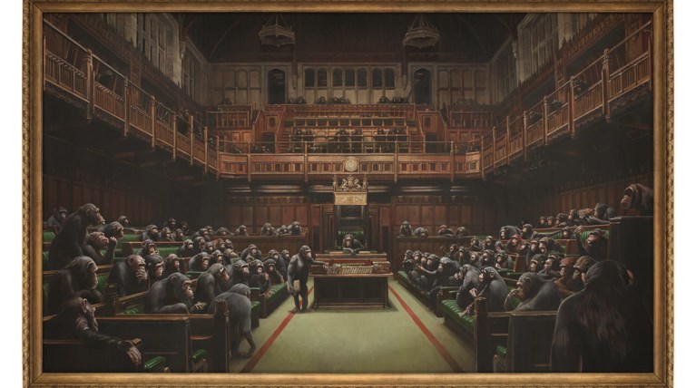 Banksy: Το Devolved Parliament σε δημόσια προβολή λίγο πριν εκπνοή Brexit
