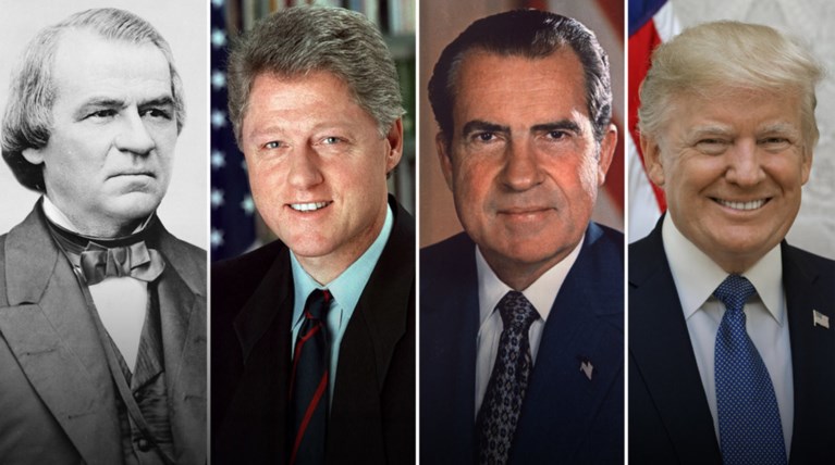 Aπό τον Τζόνσον στον Τραμπ: Πρόεδροι αντιμέτωποι με παραπομπή