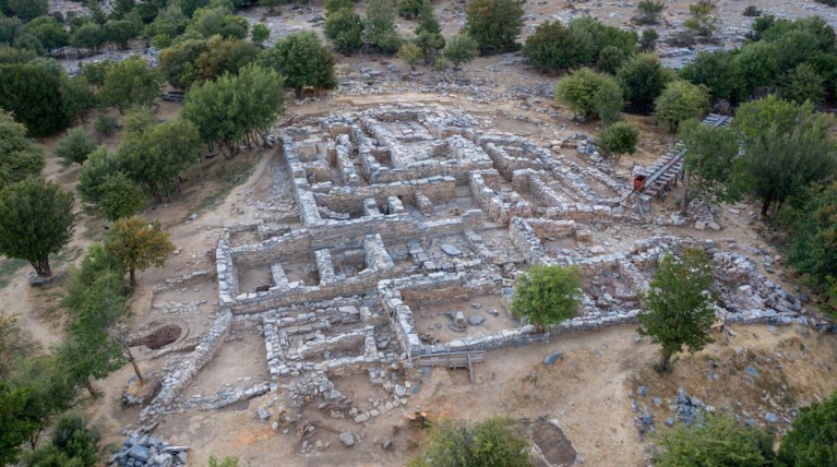 Ζώμινθος. Εντοπίστηκε το Αρχείο του μινωικού κτιρίου