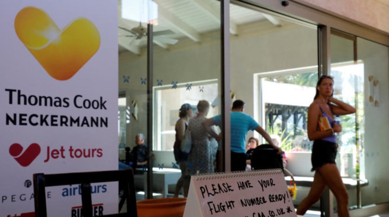 Thomas Cook: Φεύγουν την Παρασκευή οι τελευταίοι τουρίστες