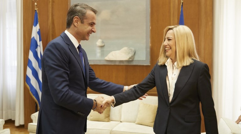 Σύγκλιση απόψεων Μητσοτάκη - Γεννηματά για την ψήφο αποδήμων