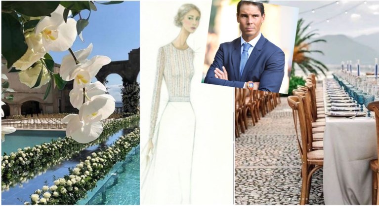 Ο γάμος του Ναδάλ: Το νυφικό, η πασαρέλα στην πισίνα, η εξωτική τοποθεσία
