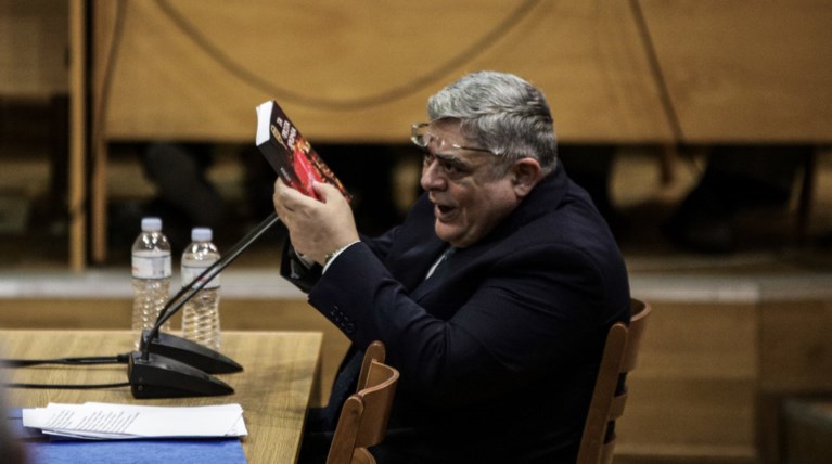 Απολογία του Μιχαλολιάκου: Αμετανόητος ο αρχηγός της Χρ. Αυγής