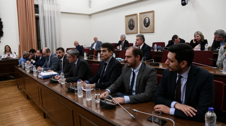 Καταθέτει ο Κωνσταντίνος Φρουζής στην Προανακριτική