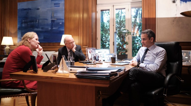 Μητσοτάκης:Δεν θ' ανεχθώ να γίνει η Ελλάδα πάρκινγκ μεταναστών