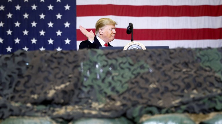 Αιφνίδια επίσκεψη Τραμπ στο Αφγανιστάν
