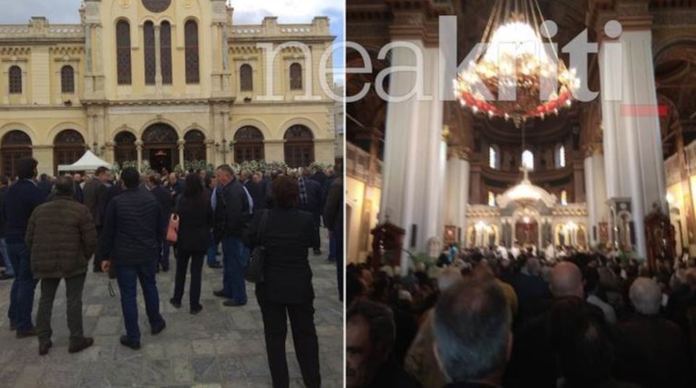 Το τελευταίο «αντίο» στον πρώην βουλευτή Γιώργο Δεικτάκη