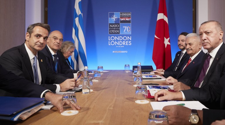 Αυτή την ώρα η κρίσιμη συνάντηση Μητσοτάκη - Ερντογάν