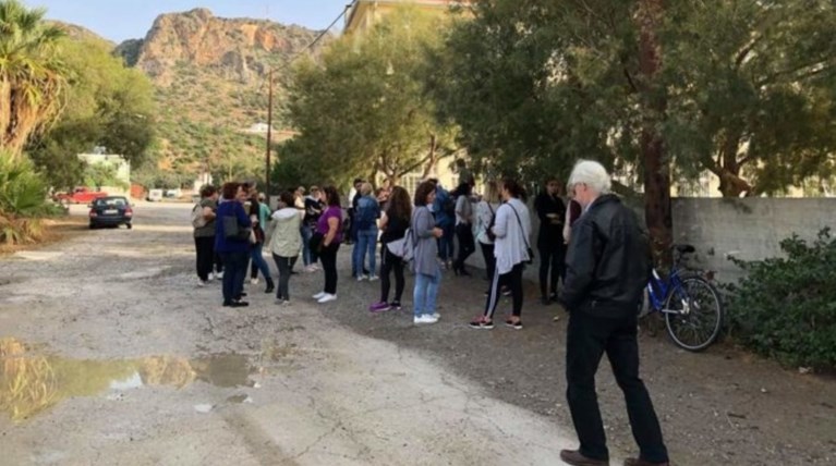 Κλείνουν σχολεία στα Χανιά μετά τον σεισμό των 4.6R