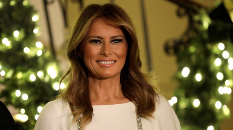 Έλαμψε η Μελάνια Τραμπ -  Με αυτοκρατορικό φόρεμα 4.000 $