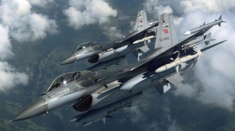 Παραβιάσεις από τουρκικά F-16 ανήμερα τα Χριστούγεννα