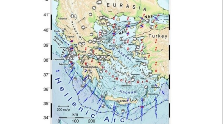 Έλληνες γεωεπιστήμονες ετοιμάζουν τον πρώτο Σεισμοτεκτονικό Άτλαντα