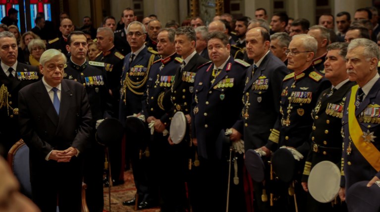 Σε πανηγυρικό κλίμα η δοξολογία στη Μητρόπολη, παρουσία Π. Παυλόπουλου