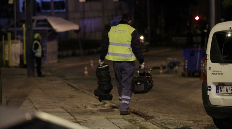 Αίσιο τέλος με τη διαρροή αερίου στην Καλλιθέα [εικόνες]