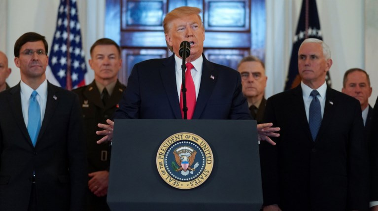 Διάγγελμα Τραμπ: "Το Ιράν κάνει πίσω, θα επιβάλουμε νέες κυρώσεις"