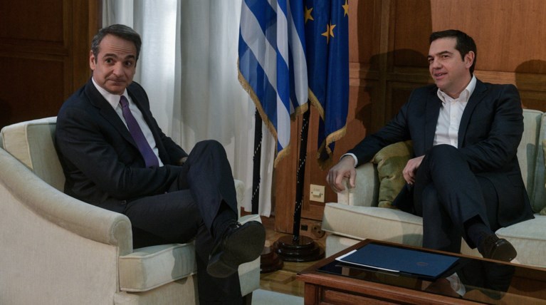 Τετ-α-τετ Τσίπρα - Μητσοτάκη: Οι ατάκες για τη γυμναστική και το νερό