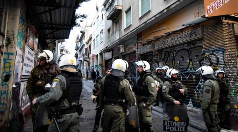 Σε εξέλιξη νέα μεγάλη αστυνομική επιχείρηση στα Εξάρχεια