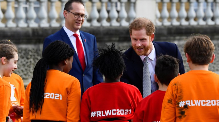 Ο πρίγκιπας Χάρι εκπλήρωσε την τελευταία του βασιλική υποχρέωση