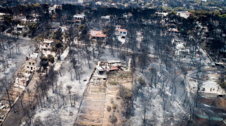 Δασικός χάρτης για το Μάτι από τον Δήμο Μαραθώνα