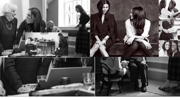 H Κέιτ «κοπιάρει» τη Μέγκαν: Δημοσίευσε για πρώτη φορά εικόνες backstage