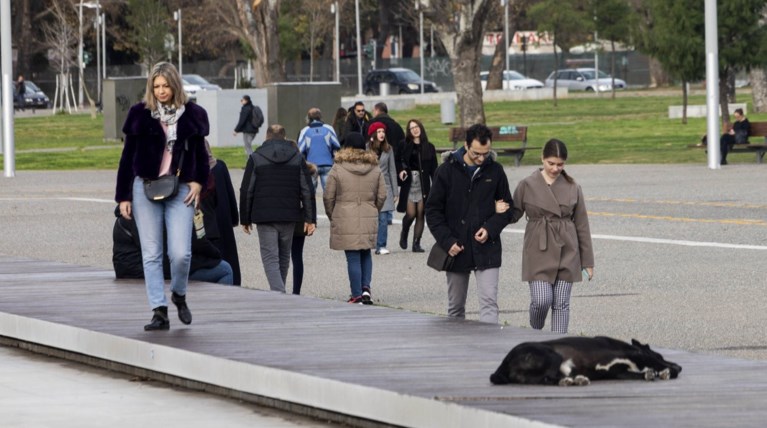 Ήλιος με «δόντια», κρύο και παγετός