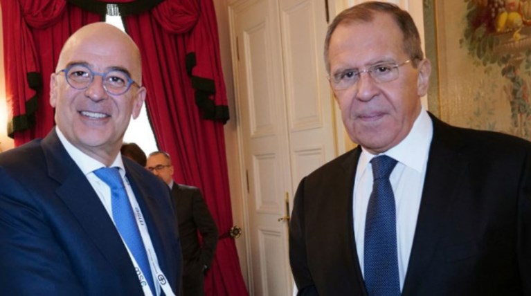 Δένδιας και Λαβρόφ συζήτησαν για Τουρκία και Αν. Μεσόγειο