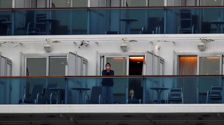 Αλλα 99 κρούσματα του κοροναϊού στο κρουαζερόπλοιο Diamond Princess