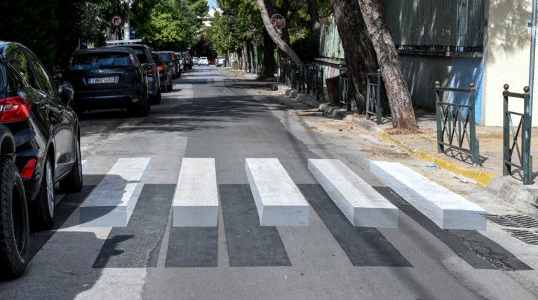 ΟΤΑ: 3D διάβαση πεζών στους Θρακομακεδόνες