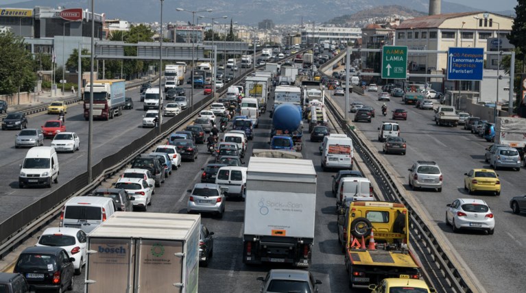 Μποτιλιάρισμα στον Κηφισό - live η κίνηση στους δρόμους